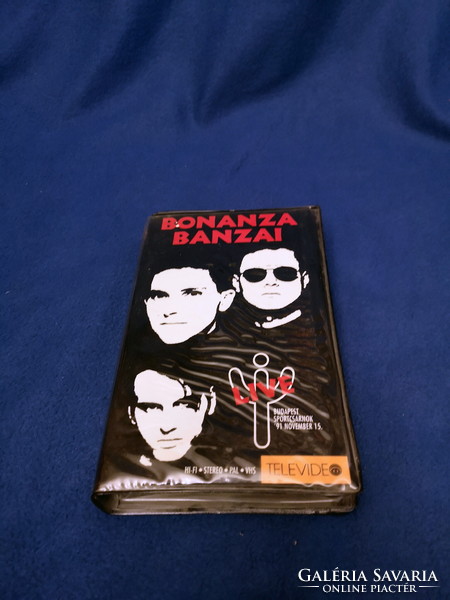 BONANZA BANZAI - LIVE B.S. 1991. 11. 15 VHS KAZETTA (TELEVIDEO)
