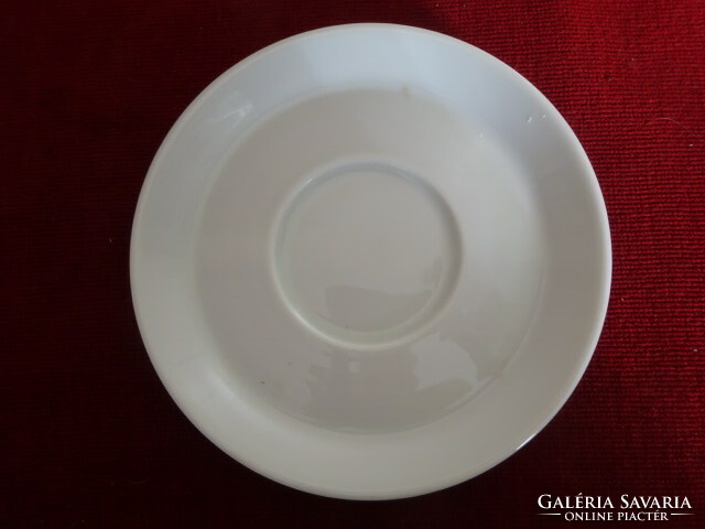 Lilien porcelain Austria, tea cup coaster, two pieces, diameter 14.4 cm. Jokai.