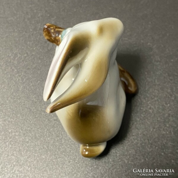 Zsolnay porcelain rabbit