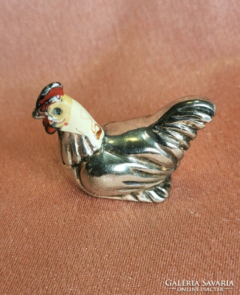 Silver miniature hen