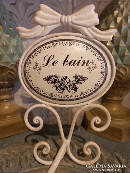 New! Le bain vintage bow toilet paper holder