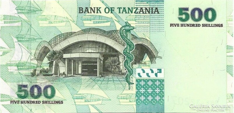 500 shillingi 2003 Tanzánia UNC