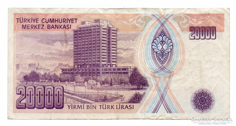 20,000 Lira 1970 Turkey