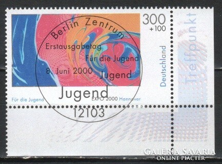 Ívszéles Német 1136 Mi 2122     3,00 Euró