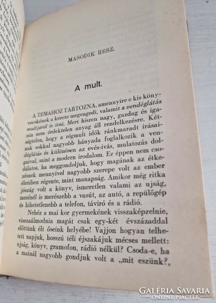 RITKA! Gundel Károly: A vendéglátás művészete, 1934.,GYŰJTŐI ÁLLAPOTBAN!