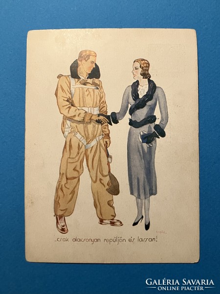 Postcard 1933 5 pcs. Propaganda