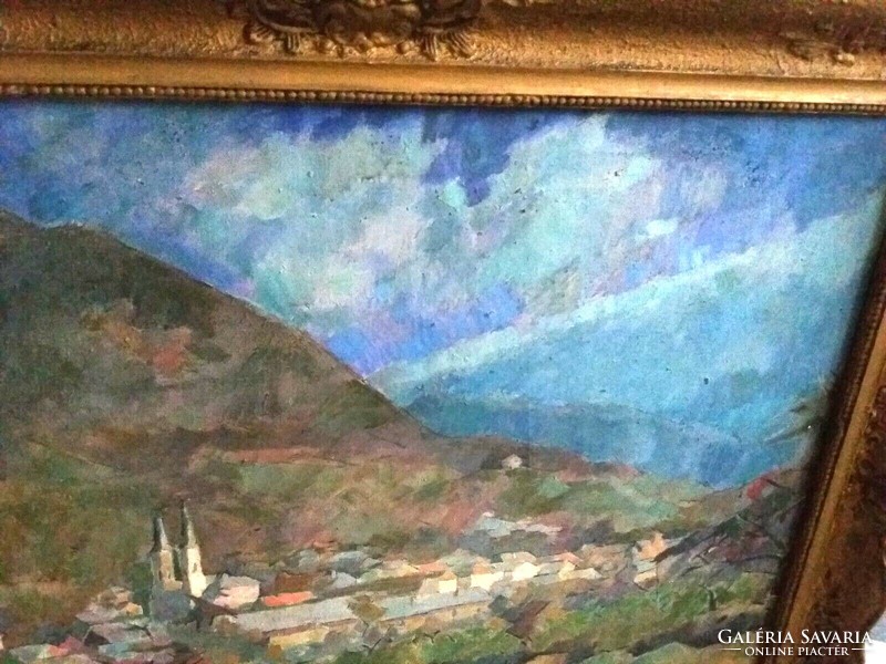 Oszkár Nagy (1883-1965) oil painting 