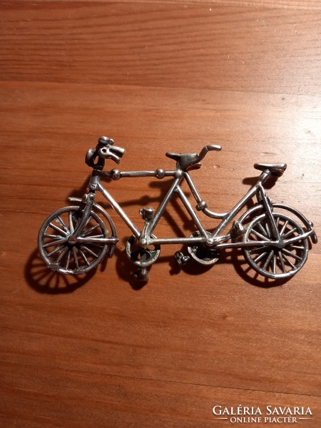 800 silver miniature bicycle arezzo