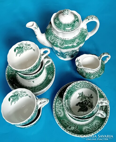 English spode design tea coffee set, incomplete