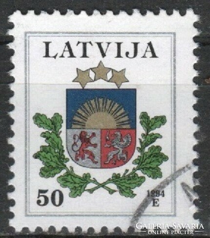Latvian 0012 mi 390 EUR 2.40