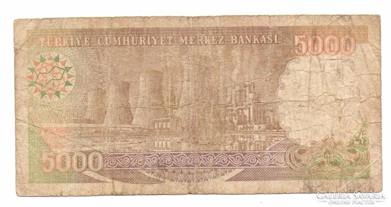 5.000   Líra  1970      Törökország