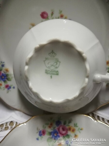 Porcelain /bavaria/ 3-piece breakfast set