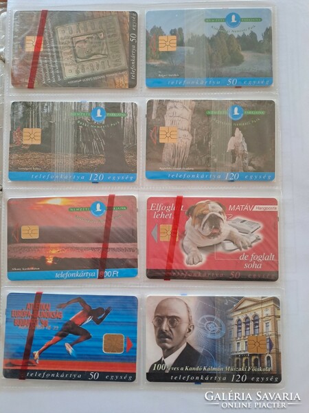 Matáv phone cards in unopened packaging