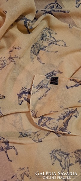 Equestrian women's scarf, stole (l4612)