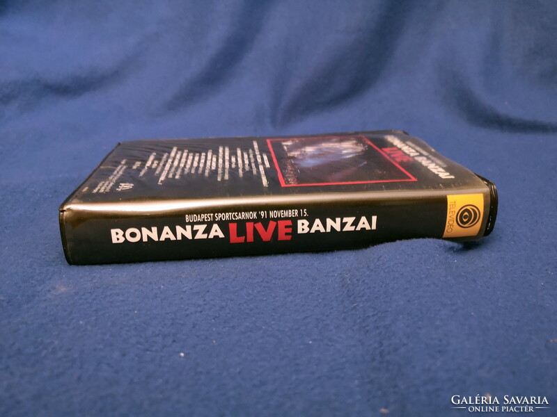BONANZA BANZAI - LIVE B.S. 1991. 11. 15 VHS KAZETTA (TELEVIDEO)