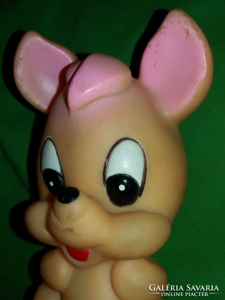 Retro rubber very cute squirrel figure 15 cm according to the pictures