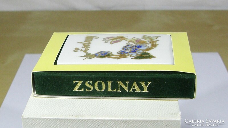 Zsolnay mini könyv - Angol nyelvű - Limitált 1000-os kiadás