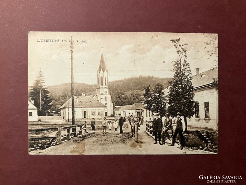Libetbánya - postcard