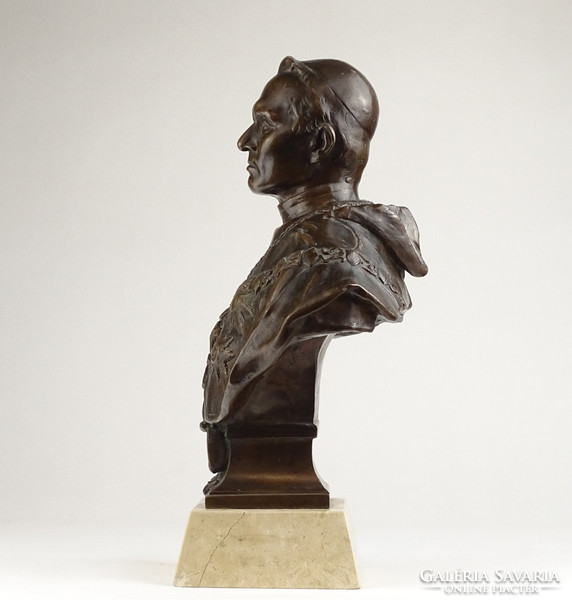 1A623 Bronze bust of Cardinal József Samassa 32 cm