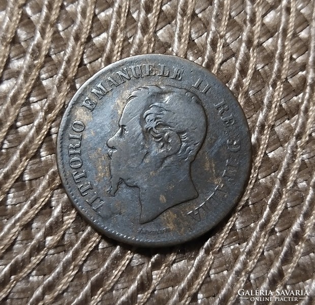 Olaszország 5 centesimi 1861 M