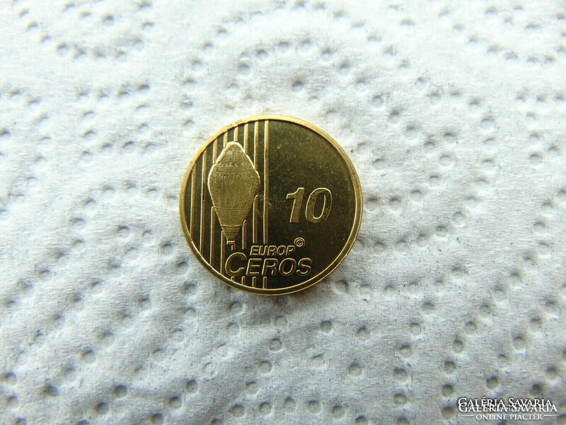 Svájc 10 eurocent 2003 probe - proba