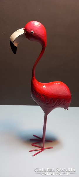 Hatalmas fém flamingo dekorációs design ALKUDHATÓ
