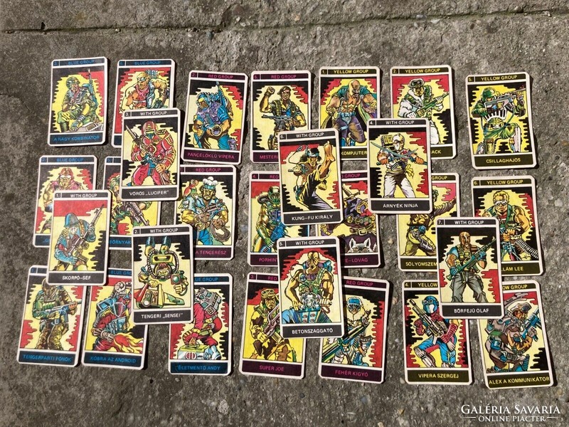 Scorpion Commando 2000 card game full deck
