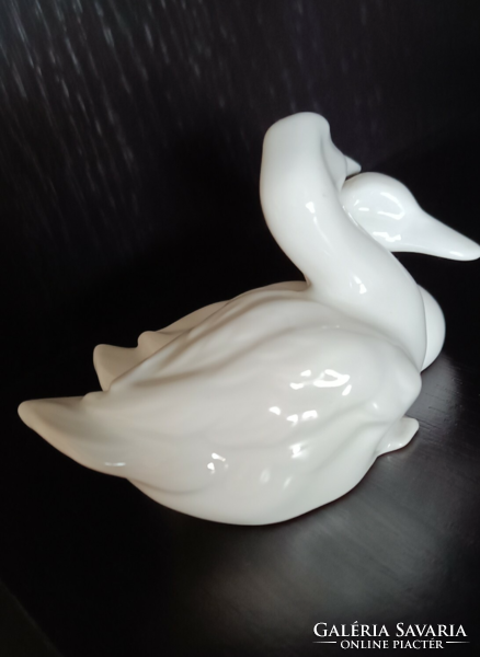 Pair of porcelain ducks from Herend