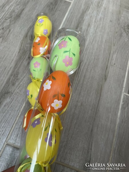 Gyönyörű színes húsvéti tojások tojás dekoráció ünnep
