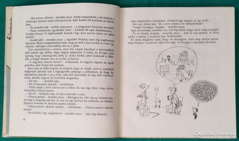 'René Goscinny: A kis Nicolas nyaral > Gyermek- és ifjúsági irodalom > Humor