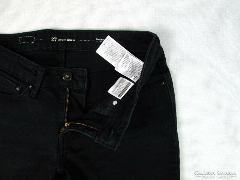 EREDETI LEVIS SLIGHT CURVE MODERN RISE SKINNY (W27 / L32) NŐI ENYHÉN SZTRECCSES FARMER