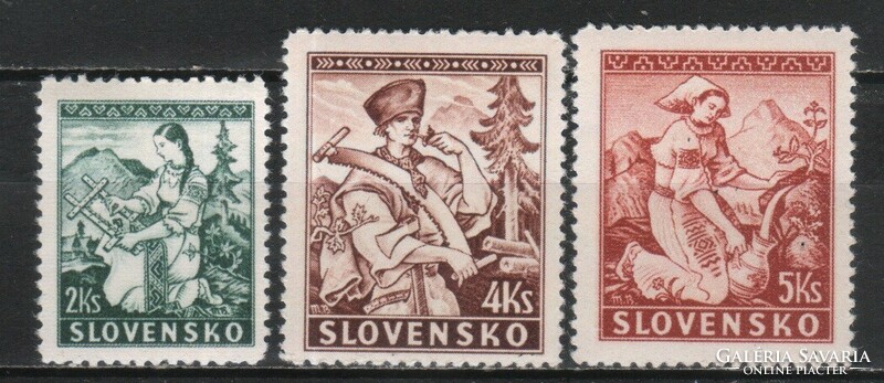Slovakia 0146 mi 43-45 postal clear EUR 10.00