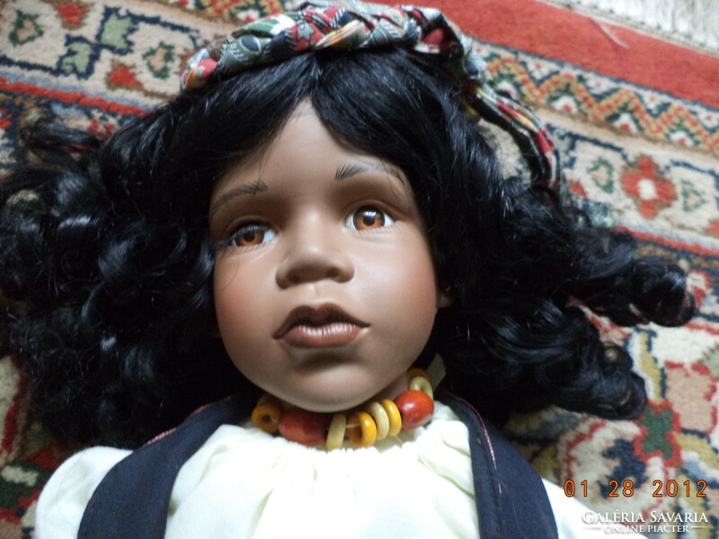 Creole, beautiful porcelain doll!