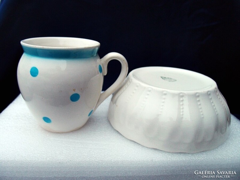Granite bowl and mug