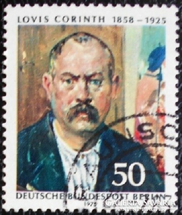 Bb509p / germany - berlin 1975 lovis corinth stamp stamped