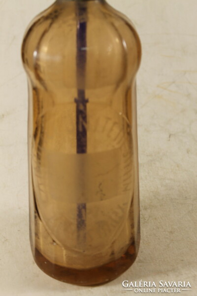 Antique pink half liter soda bottle 478