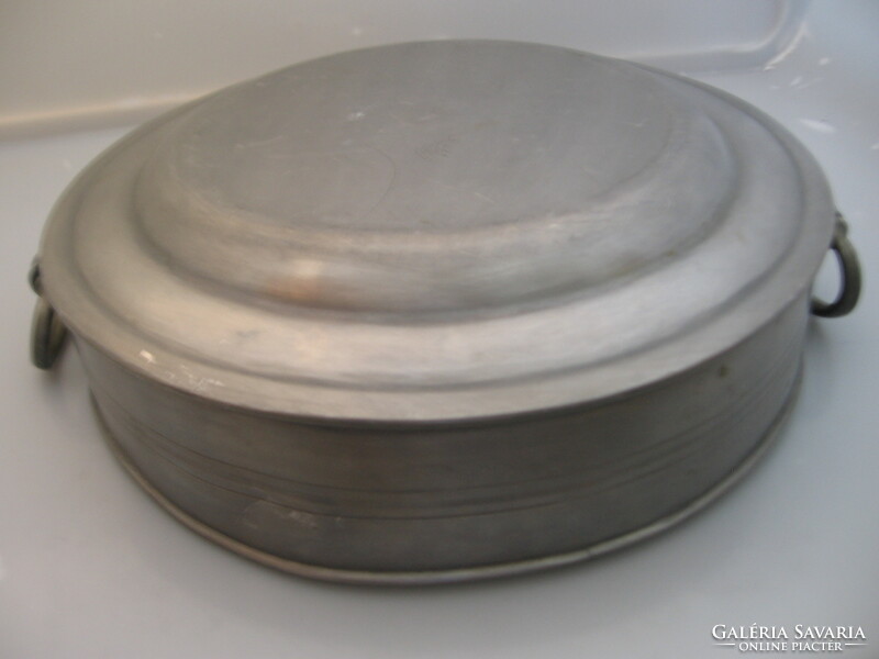 Antique pewter bowl