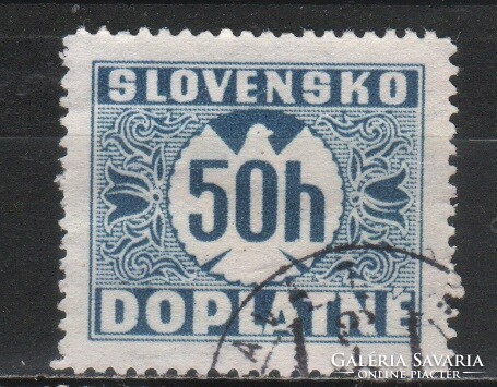 Szlovákia 0161 Mi portó 18      0,50 Euró