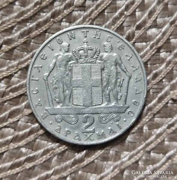 Görögország 2 drachma 1966