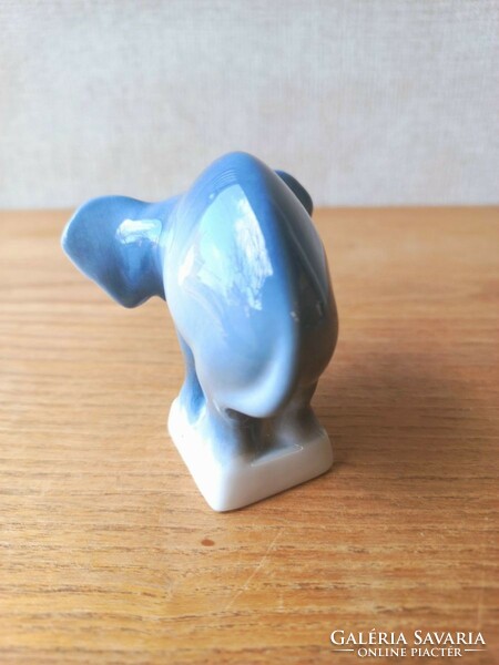 Retro Zsolnay porcelain. Elephant