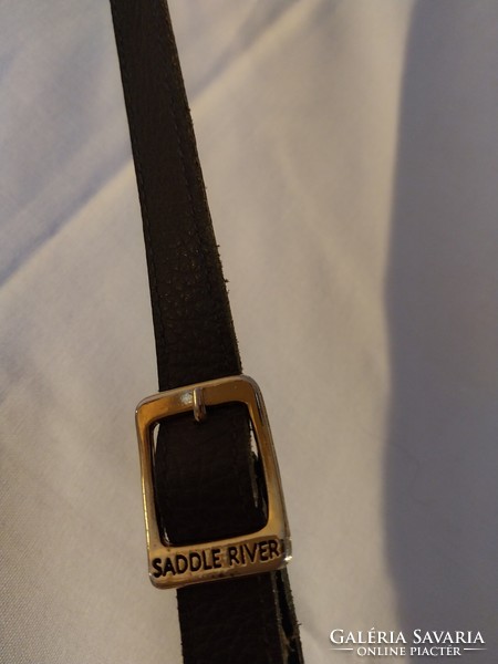 Saddie river khaki, elegant leather bag