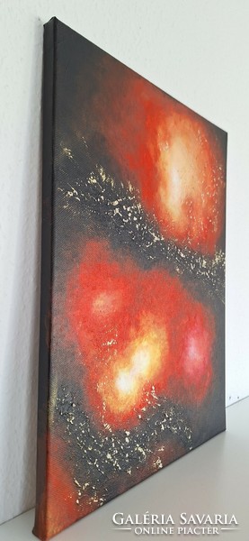 Acrylic painting - abstract