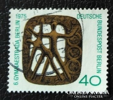 BB493p / Németország - Berlin 1975 GYMNAESTRADA Berlin bélyeg pecsételt