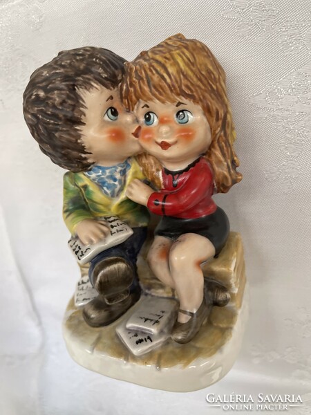 Hummel-Goebel is a very rare beautifully painted couple in love.