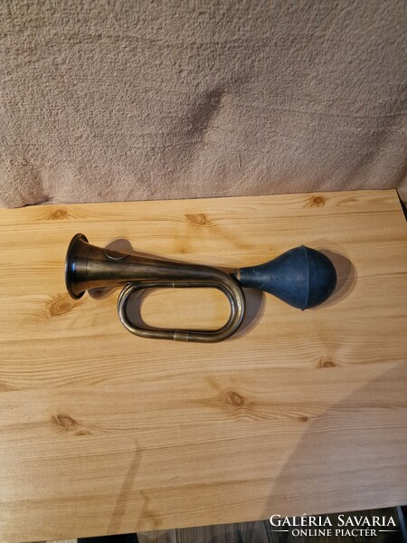 Copper ball horn vintage car horn