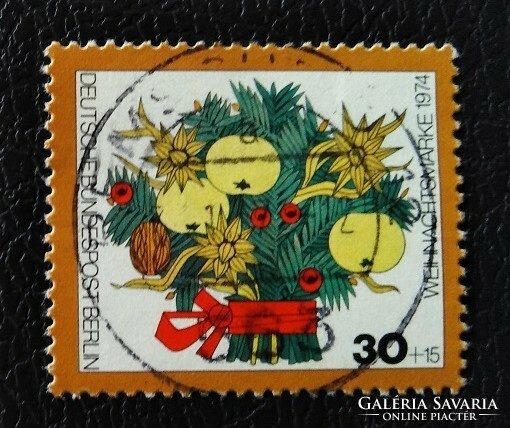 BB481p / Németország - Berlin 1974 Karácsony bélyeg pecsételt