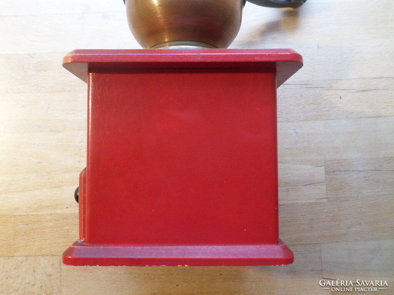 Traditional wood-metal coffee grinder coffee grinder grinder