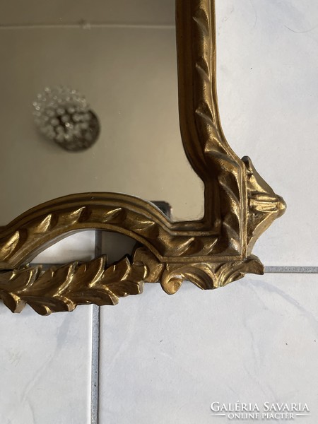 A very nice old Italian mirror, a special piece.