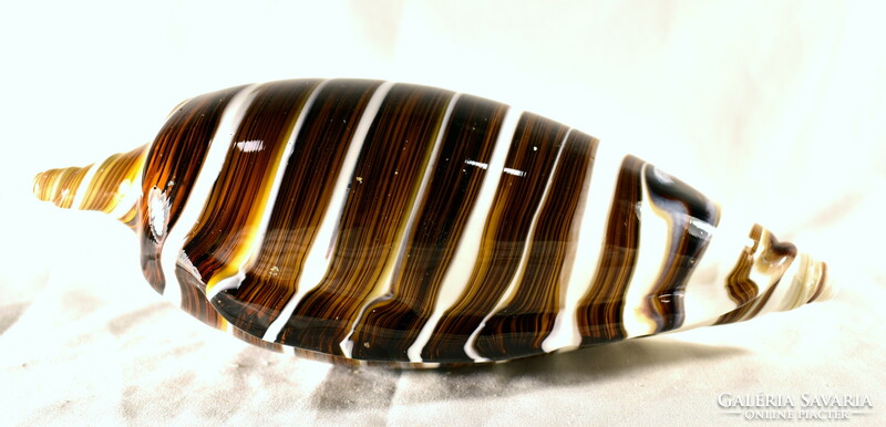 Rare large Murano glass snail 