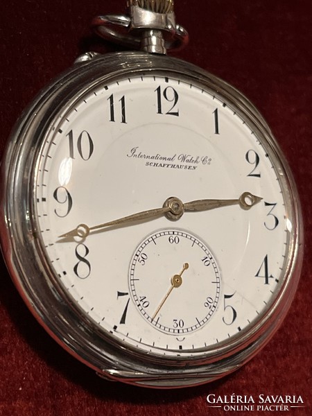 Antique Schaffhausen /1900/ silver /800/ pocket watch!! It weighs 80 grams